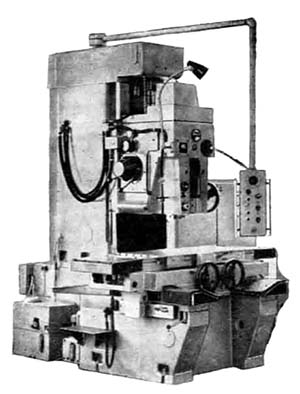 6540 Загальний вигляд  бесконсольного фрезерного верстата з крестовым столом